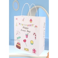 Paper gift bag/ cute goodies bag 10 pcs/ children's day / teacher's day