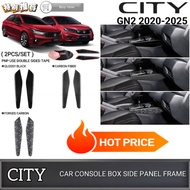 Honda City 2022‑2026 Car Console Box Side Frame Trim Inner Cockpit Decorative Accessories