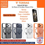 Torras Ostand Q3 Spin for iPhone 17 Pro Max / iPhone 17 Pro