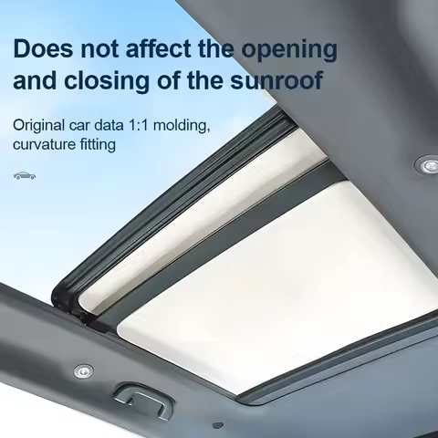 For Volvo EX30 Accessories 2023 2024 2025 Car Insulation Roof Sunshade Sunroof Electrostatic Adsorpt