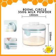 Ankou Air Tight Milk Powder Container - Circle (800ml)