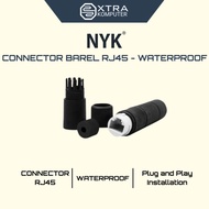 Barrel RJ45 Waterproof Outdoor RJ45 Barrel Coupler NYK
