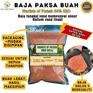 Baja Paksa Buah | Muriate of Potash (MOP) |MOP K2O 60%| Baja Buah Lebat | Baja tunggal tinggi Kalium