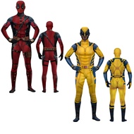 [cosplay Costume Party Costume] Parent-Child Costume Performance Costume Deadpool 3D Deadpool Same S