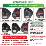Cùm công tắc NVX có Hazard Passing FULL chức năng cho YAMAHA Ex135 LC Ex135 5s Ex nhỏ Mio Thiên Lộ