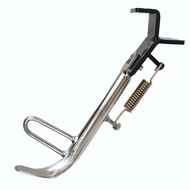 One + Lifestyle Side Stand Silver Suzuki Address V100 CE11A CE13A AG100 Universal Motorcycle Custom 