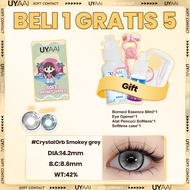 [BELI1 GETS 5]UYAAI Softlens Paket kombinasi(1 Softlens Normal+Borneol Air Softlens 60ml+Eyedrop10ml
