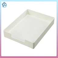 Letter-Size Tray A4 Plastic Paper Holder File Organizer Stackable Letter Tray for Office School Home
