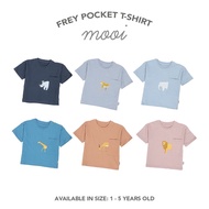 Mooi Tops Kids T-Shirts Frey Pocket Tshirt