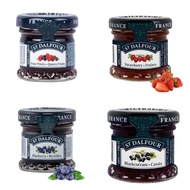 Strawberry jam, Blueberry jam, Black sour jam, St Dalfour brand mixed jam28G St Dalfour Jam