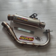 KNALPOT EMPUSH RACING EXHAUST MIO SPORTY INLET 45 TYPE M6