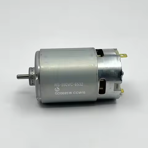 Mabuchi RS-550VC-6532 Power Motor DC 18V 20V 27200RPM High Speed with Cooling Fan for Garden Tool El