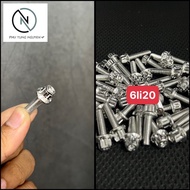 1 6li20 screw of salaya s3 cylinder to mount the fairing and many other positions on the MS04 vehicl