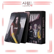 55pcs BLACKPINK《JUMP》Black Group LOMO Set Card Set Collection Kpop Rose Jennie Lisa Jisoo Photocard 