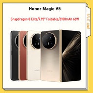 Honor Magic V5 Snapdragon 8 Elite 7.95" Foldable AMOLED 6100mAh Honor Magic V3 Snapdragon 8 Gen 3