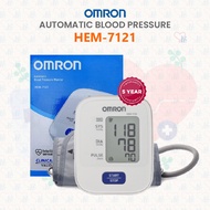 *SG Official Dealer* Omron HEM 7121 Upper Arm Cuff Blood Pressure Monitor 5yr Local Warranty BPM Monitors Monitoring