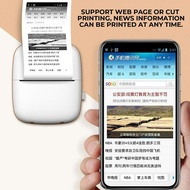 Mini USB A6 Paper PeriPage Portable Bluetooth Wireless Photo Printer Pocket Paper Thermal Printer US