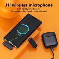 ♥ SFREE Shipping ♥ J11 Wireless Lavalier Microphone System Audio Video Voice Recording Mic for iPhone Android Mobile Phone Laptop PC Live
