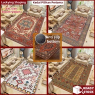 6XL(300×200cm）Nordic Carpet national style Moroccan Style Bohemian style Retro carpet Home decoratio