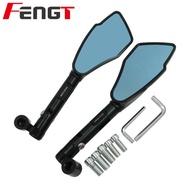 กระจกมองหลังแบบปรับแต่ง Kawasaki Z1000 Z800 Z900 Z650 Z400 อุปกรณ์เสริมสำหรับรถจักรยานยนต์แบบอะลูมิเ