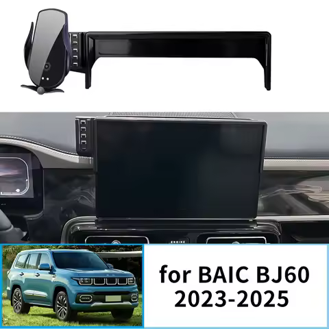 Car Mobile Phone Holder for BAIC BJ60 2025 2024 2023 Beijing BJ60 GPS Bracket Navigation Stand Auto 