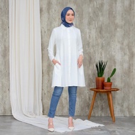 LAVINA BLOUSE RAISACLOTH KHEVA mauza