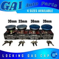 Locking Gas TANK Cap 30/33/38/39mm for MAZDA 1000CC Bus / B1600/1800 (4 Sizes)