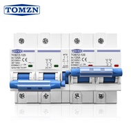 【Trending】 125A 2P plus 2P DC MTS Dual power Manual transfer switch Circuit breaker MCB for PV syste