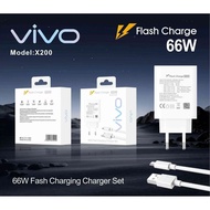 Travel Charger Vivo 66W For Type c Super Fast Charger Casan Vivo Usb C X200 Fast Charging 66W