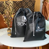 HITAM Dustbag Bonia Black Protective Cover Waterproof Dustproof Bag