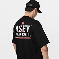 KAOSBRO - ASET OWN WIFE in Wife's Surveillance - Cotton Combed 24s - Wife's T-shirt for Husband