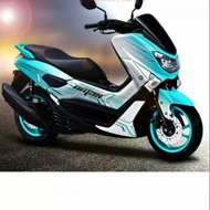 decal nmax old sticker nmax gradasi biru putih V86