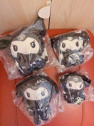 日本 Sanrio 地雷系 Kuromi 月夜 毛公仔 掛件 掛飾 吊飾 散子袋 環保袋 長毛 直拉鍊 橫拉鏈 可羅米 暗夜 真夜