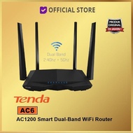Tenda AC6 Dual Band AC1200 MU-MIMO WiFi Wireless Router Ac 6 Ac 1200