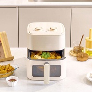Large Capacity 5L Air Fryer with Front Clear Cooking Window Rapid Air Circulation Max 200C