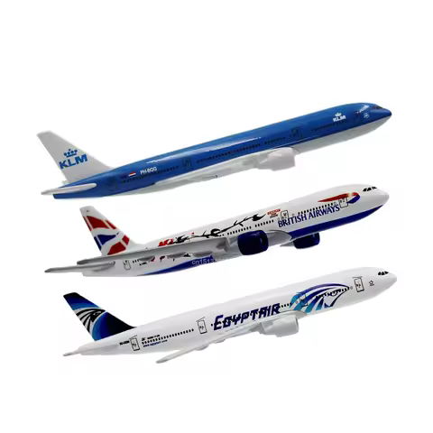 15CM 6inch Diecast Alloy Airlines 777 Turkish Etihad American Airways For Collection Friend Children