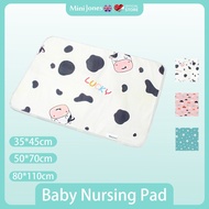 MiniJones 110x80cm Baby Waterproof Pad Cotton Bedsheet Mattress Protector Fitted Sheets Fit to Baby 
