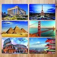 Wonders of the World Ref Magnet