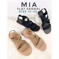 Prettyfeet MIA Plus Size Women Sandal - Sandal Perempuan - Size 41 to 45 (Ready Stock)
