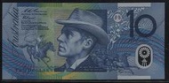 AUSTRALIA (澳大利亞塑膠鈔), P52a , 10-Dollar , 1993 , 品相全新UNC 