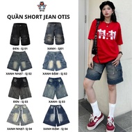 Low-waisted unisex baggy jean shorts - Otis Club