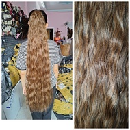 Beautiful 9 year old ruffled ponytail