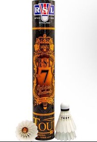 RSL R S L No.7 Tourney Feather Shuttlecock 羽毛球 一筒