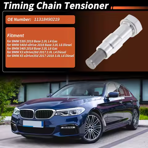 UXCELL No.11318490219 Timing Chain Tensioner W/ Seal Ring for BMW E81 E82 E87 E88 X3 X5