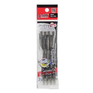 G'soft W2 Pen - Black (4 Pcs x 0.7mm)