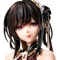 Azur Lane Zhenhai Cheongsam Version Figure Statue Model Collectible Ornament Gift Anime Merchandise