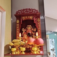 H-Y/ God of Wealth Buddha Cabinet Shrine Guanyin Altar Altar Shrine Altar Wall-Mounted Wall Cupboard Home God Position W