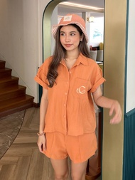Copper กางเกงขาสั้น รุ่น Cracker C - สีส้ม