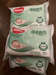 HUGGIES 綿柔乾巾 60片