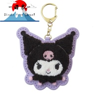 [Direct from Japan]
Marimo Craft Sanrio Characters Fluffy Patch Sagara Key Holder Kuromi W8×H7.7×D1c